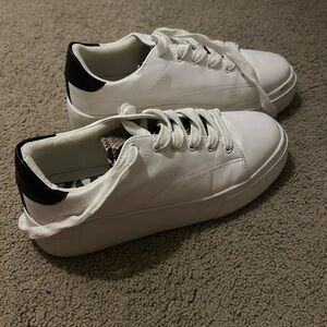 White Platform Sneakers